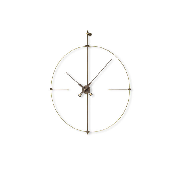 Nomon Wood Wall Clock Wayfair